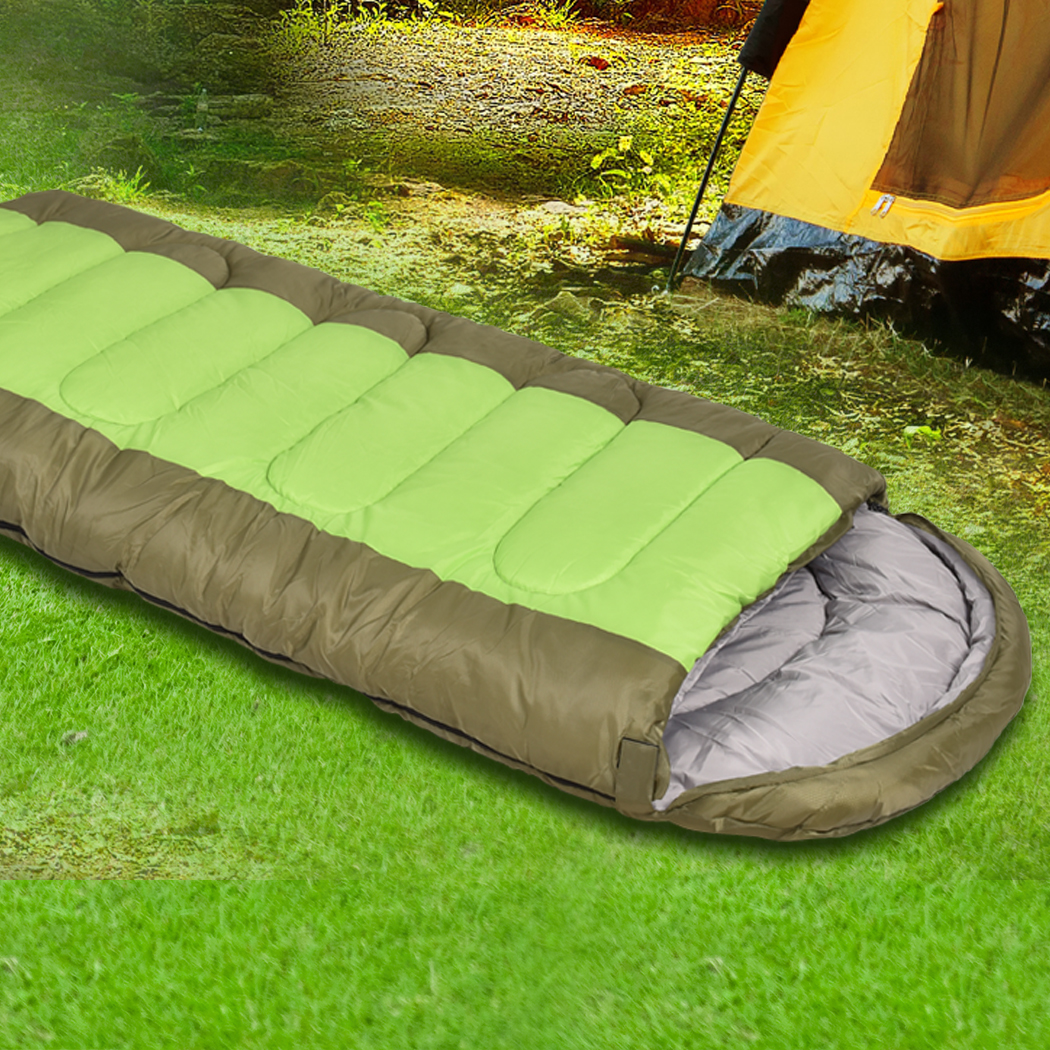 Mountview Camping Sleeping Bag Green – 3 Season, -20°C to 10°C, Carry Bag - Image 8