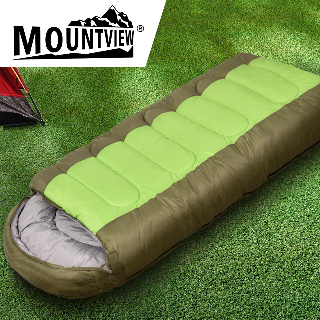 Mountview Camping Sleeping Bag Green – 3 Season, -20°C to 10°C, Carry Bag - Image 7
