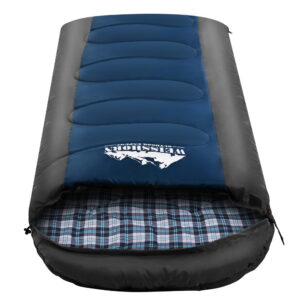 Thermal Camping Sleeping Bag, -20°C, Blue | Weisshorn