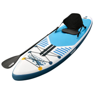 Inflatable Stand-Up Paddle Board, 10.6ft, Blue | Weisshorn