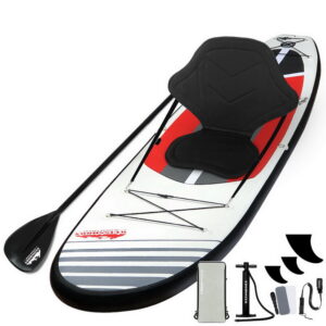 Inflatable Stand-Up Paddle Board, 11ft, Black | Weisshorn