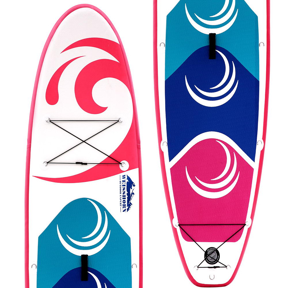 Inflatable Stand-Up Paddle Board, 11ft, Pink | Weisshorn - Image 3