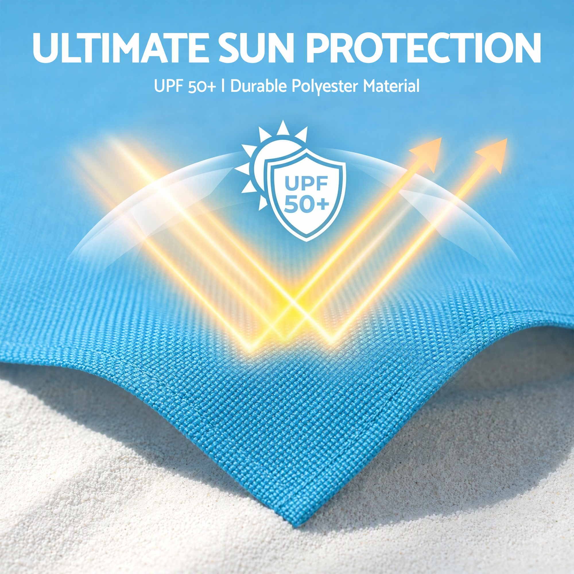 Pop-Up Beach Sun Shade Tent, 8-Person, UPF 50+ | Weisshorn - Image 5