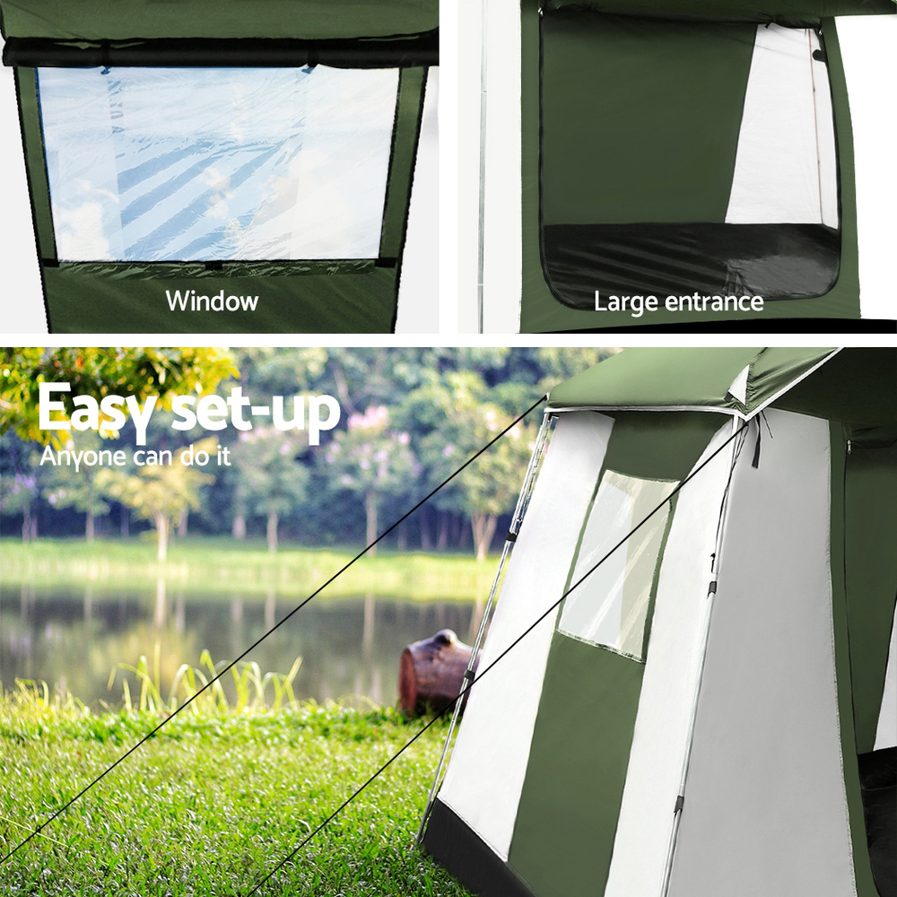 Pop-Up Beach Sun Shade Tent, 6-Person | Weisshorn - Image 5