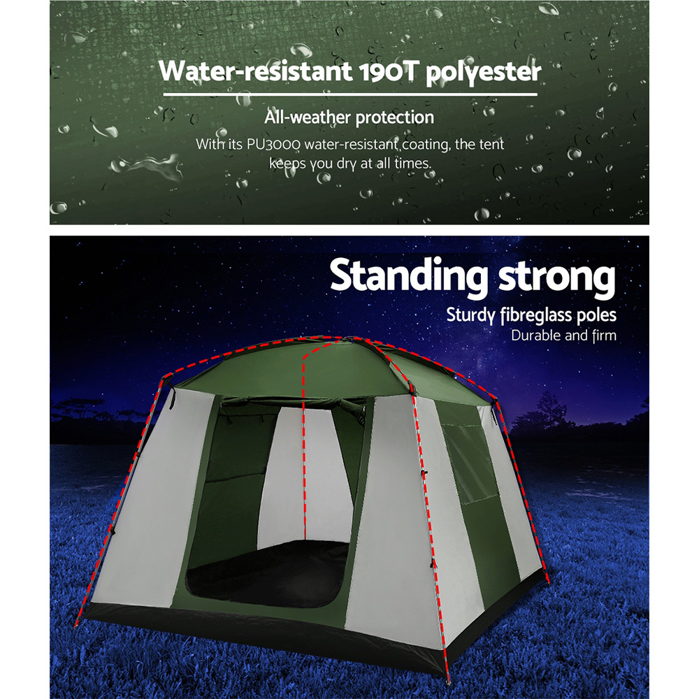 Pop-Up Beach Sun Shade Tent, 6-Person | Weisshorn - Image 6