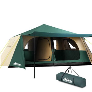 Instant Pop-Up Camping Tent, 8-Person | Weisshorn