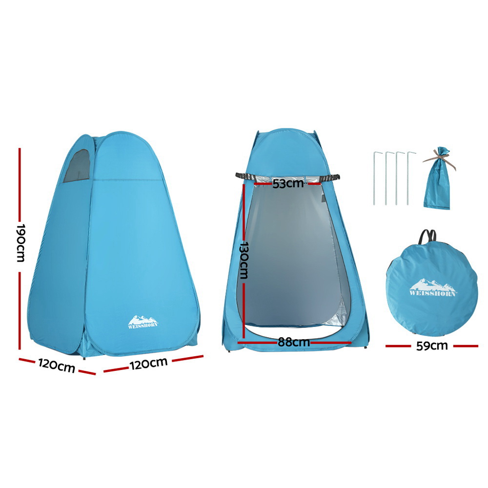 Pop-Up Camping Shower & Toilet Privacy Tent | Weisshorn - Image 2