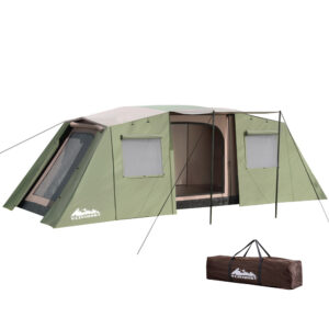 Instant Pop-Up Camping Tent, 10-Person | Weisshorn