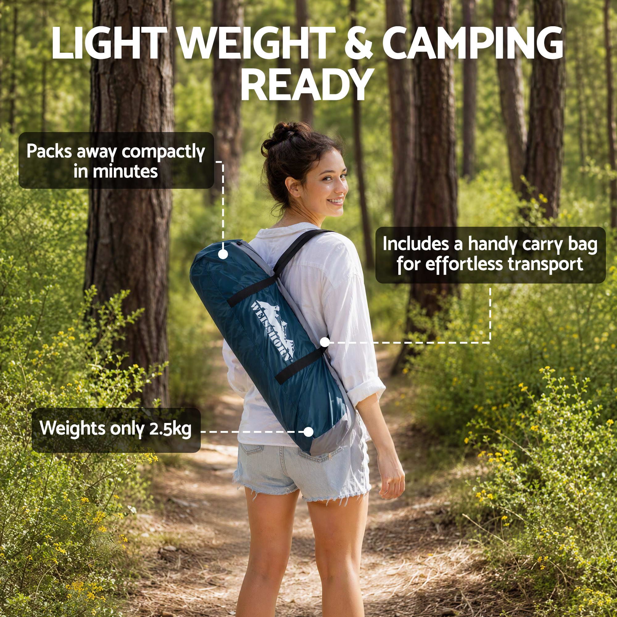 Family Camping Tent, 2-Person | Weisshorn - Image 6