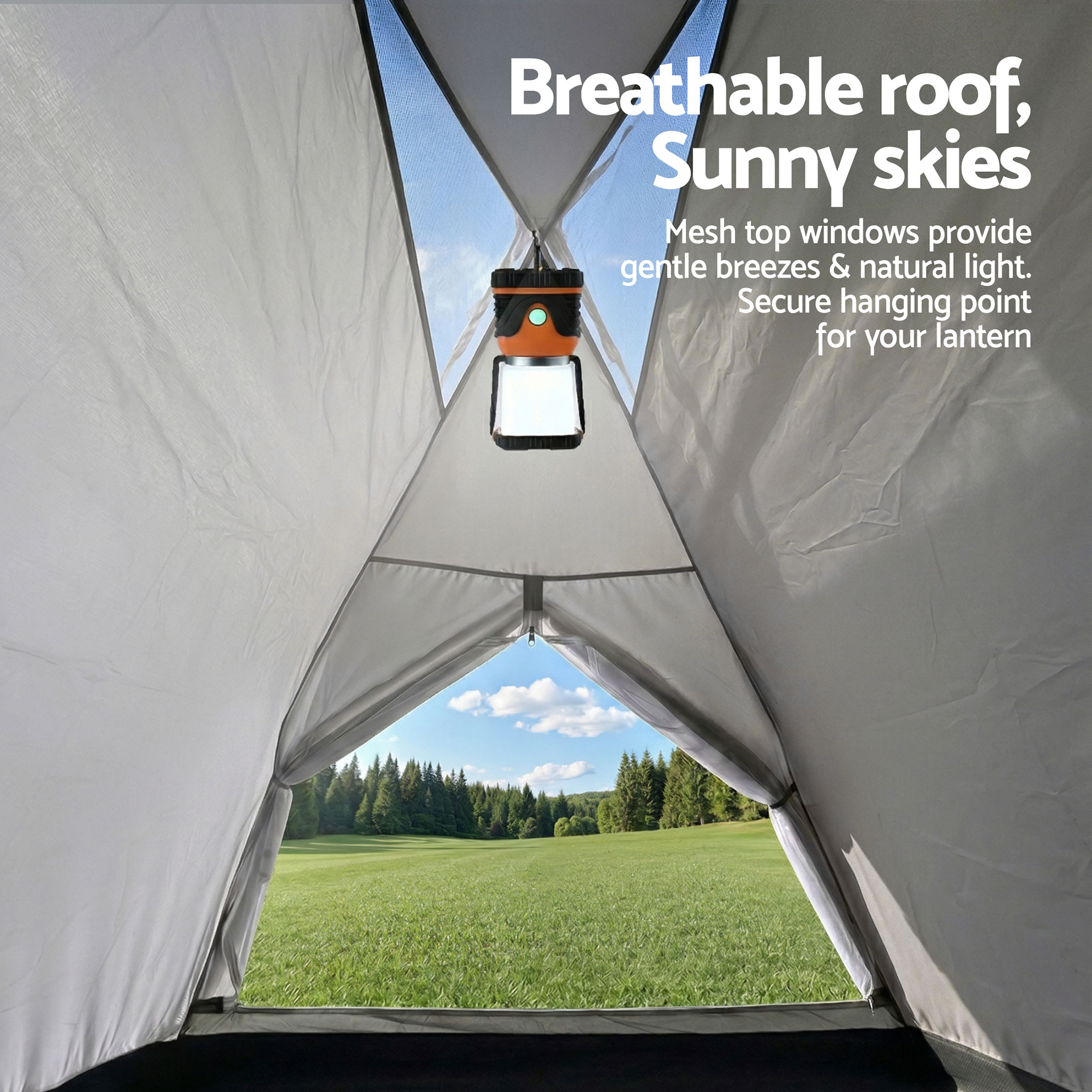 Instant Pop-Up Hiking Tent, 2-Person, 200x140cm | Weisshorn - Image 4