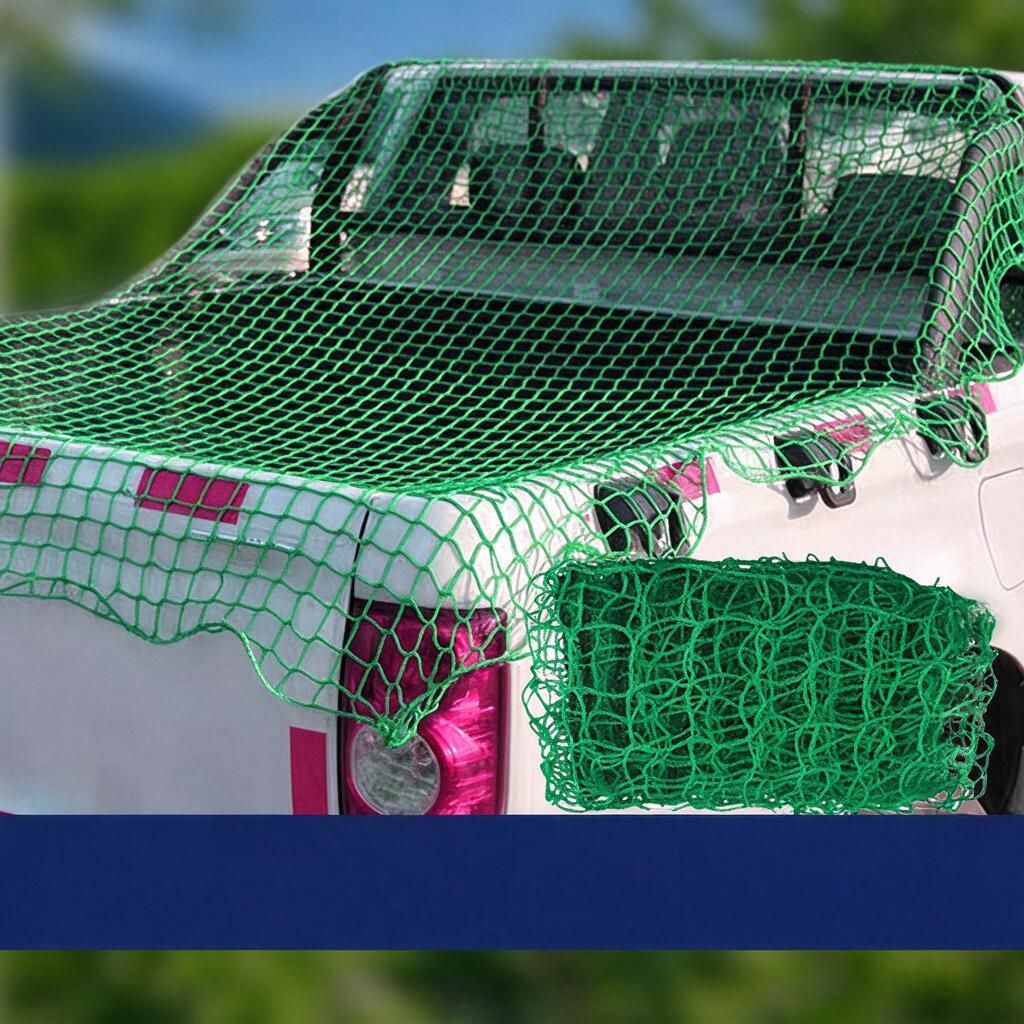 Knotless Ute Tub Mesh Cover 2.5 x 3.5m with 15 Hooks - Image 4