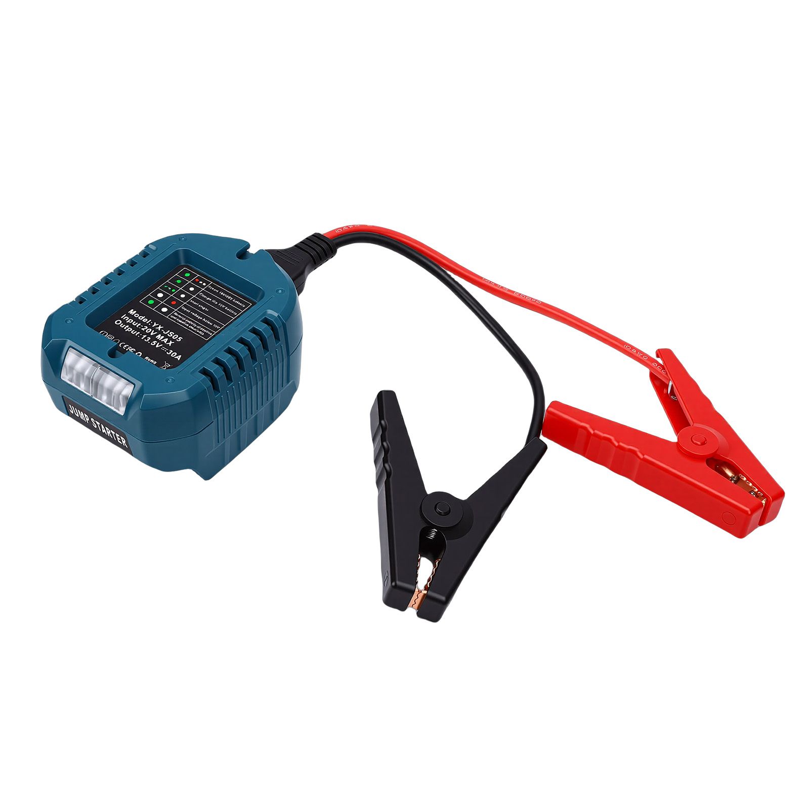 Makita Battery Car Emergency Starter Adapter with Clamp Leads - Image 6