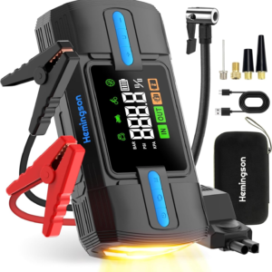Hemingson 3000A Jump Starter with 160 PSI Air Compressor