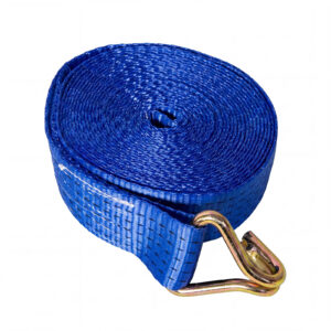 ClinePlus 9m Ratchet Tie Down Strap with Double J Hooks, 50mm, 2,500kg LC