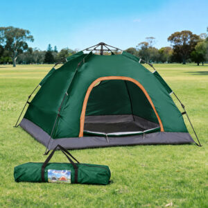 Instant Pop-Up Camping Tent, 2-Person, Green | Weisshorn