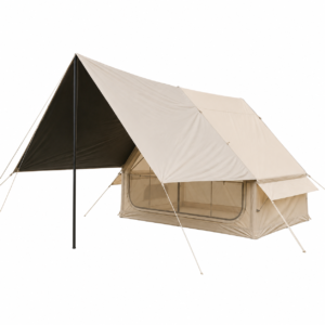 Inflatable A-Frame Camping Tent, Side Awning | Weisshorn