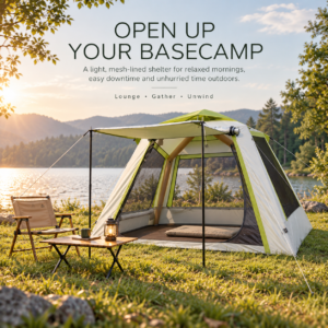 Inflatable Mesh Gazebo Tent | Weisshorn