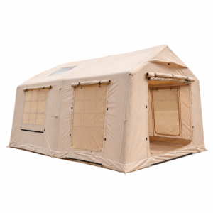 Inflatable Camping Tent, 300x400cm, Side Awning | Weisshorn