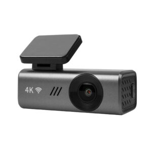 4K WiFi Dash Camera with Voice Control, 170° Lens and 64GB Card