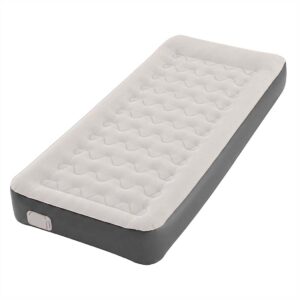 DreamZ Single Inflatable Air Mattress with Rechargeable Pump, Pillow and Carry Bag
