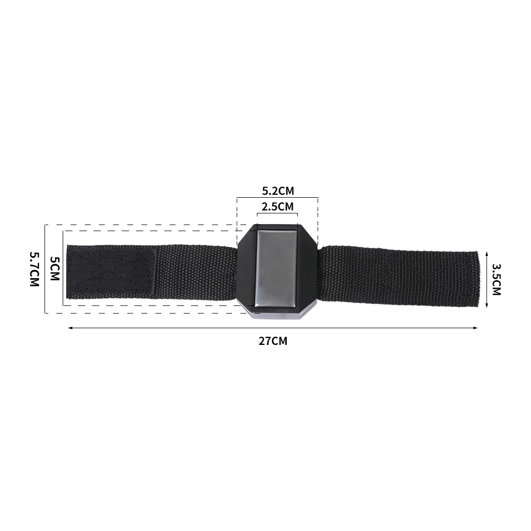 Magnetic Wristband Tool Holder for Screws, Nails and Bolts – Adjustable Nylon Strap - Image 3