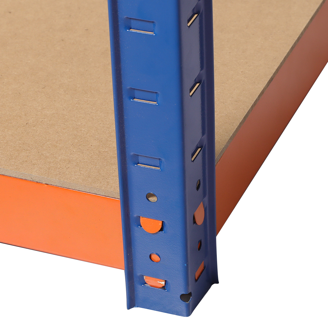Traderight 5 Tier Garage Shelving Rack 180 x 120 x 40cm – Orange - Image 6