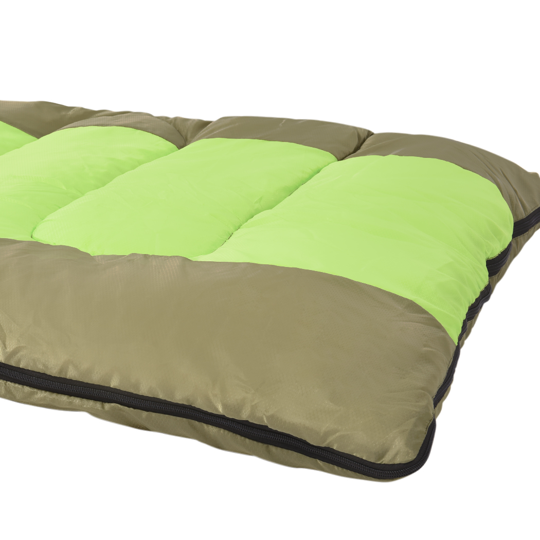 Mountview Camping Sleeping Bag Green – 3 Season, -20°C to 10°C, Carry Bag - Image 6